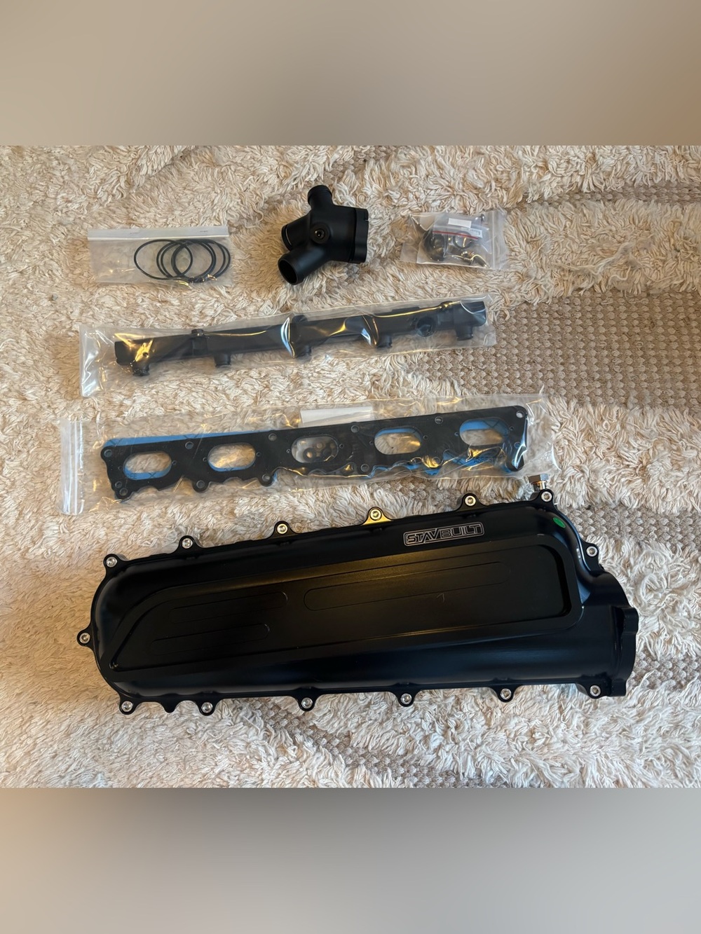 Stav Built Billet Intake Manifold Plenum designed for Audi RS3 & TTRS Models